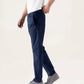 STRAIGHT COTTON PANTS