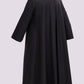 SYNCC BY J. - BLACK OVERSIZED ASYMMETRICAL SHIRT