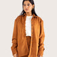 CLASSIC SUEDE BUTTON DOWN SHIRT