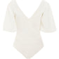 Cream Puff Sleeves Bodysuit