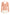Pink Knitted Wrap Jumper — M