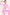 Pink Seamless Long Sleeve Crop Top — Medium