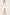 Cream Scuba Crepe Double Frill Wrap Dress