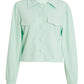 Mint Cropped Jacket