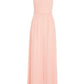 Peach Chiffon Wrap Palazzo Jumpsuit — 10