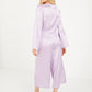 Satin High Waist Culottes Trouser