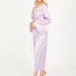 Satin High Waist Culottes Trouser