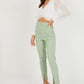 Sage Split Front Trouser