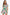 Multicoloured Tropical Print Mini Skater Dress
