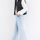 Black Short Faux Leather Gilet
