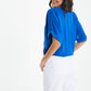 Tie Front Batwing Top