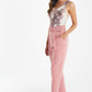 Stone Marble Print Corset Top â€” 8