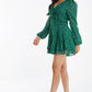 Petite Chiffon Foil Playsuit