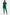 Bottle Green Split Front Trousers