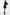 Black Satin Diamante Shirt Mini Dress — 10
