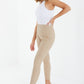 Stone Seam Detail Zip Side Legging