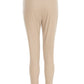 Stone Seam Detail Zip Side Legging