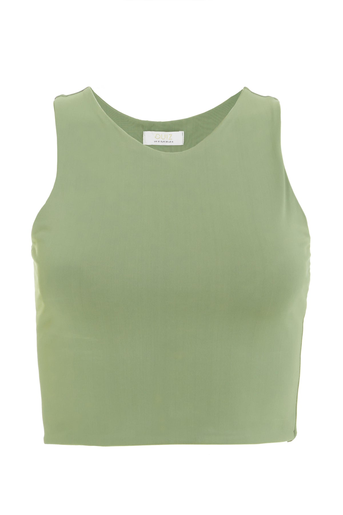 Khaki Crop Top â€” 14