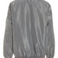 Grey Oversized Bomber Jacket
