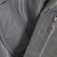 Grey Oversized Bomber Jacket