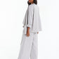 Grey Waven Waterfall Blazer — 12