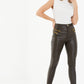 CHOC PU STRET 4 ZIP HI WAIS DET TRS