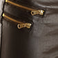 CHOC PU STRET 4 ZIP HI WAIS DET TRS