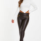 PTE CHOC PU STRET 4 ZIP HI WAIS DET