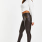 PTE CHOC PU STRET 4 ZIP HI WAIS DET