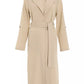 Light weight Stone Linen  Trench Jacket