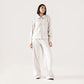 CANVAS WIDE LEG CARGO TROUSERS