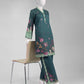 Green Embroidered Cambric Unstitched 2Pc