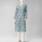 Green Printed Light Khaddar Slub Unstitched 1Pc
