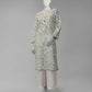 White Printed Light Khaddar Slub Unstitched 1Pc