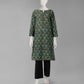 Black Printed Light Khaddar Slub Unstitched 1Pc