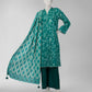 Green Printed Cambric Unstitched 3Pc