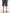 TEXTURED STRIPED-COTTON SHORTS