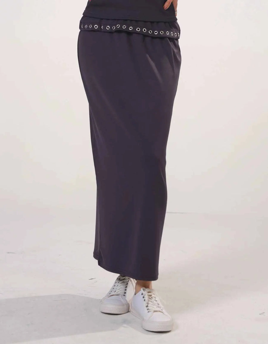 MIDI STRAIGHT SKIRT