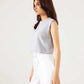 TEXTURED KNIT CROPPED TOP