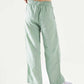 WIDE LEG MUSLIN TROUSER