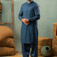 Royal Blue - Stitched Shalwar Kameez & Combo - SWSB14