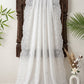 01 Piece Ready to wear Embroidered Chiffon Dupatta