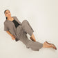 Textured Jacquard Pants