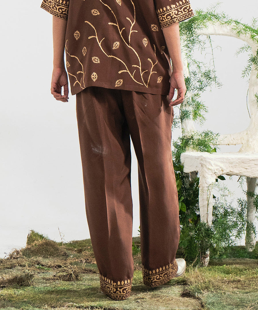 Block Print Pants