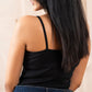 Black Contour Camisole