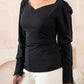 Midnight Sculpted Top