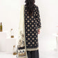 Unstitched 3Pc Printed Lawn Suit - NUSLW3136