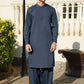 Stitched Shalwar Kameez (SPSB02) Greyish Blue