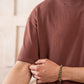 Mocha Structured Tee