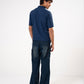 BOXY FIT CROSS OVER SHIRT